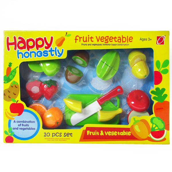 JUEGO DE COCINA CON FRUTAS